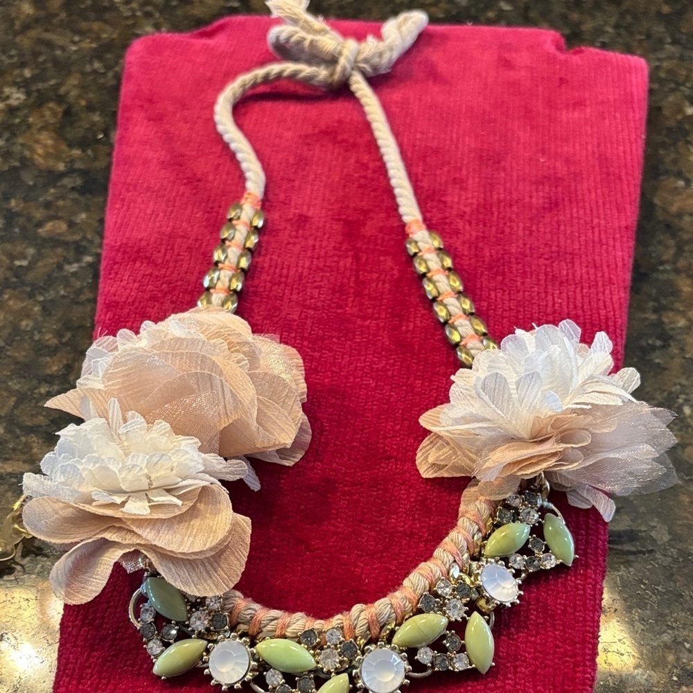 Plunder Multicolor Beaded Necklace with Floral Accents Jewelry Lot - Picture 5 of 5